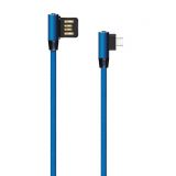 Кабель USB WALKER C770 Micro dark blue