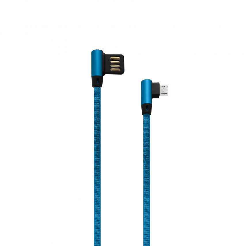 Кабель USB WALKER C770 Micro dark blue
