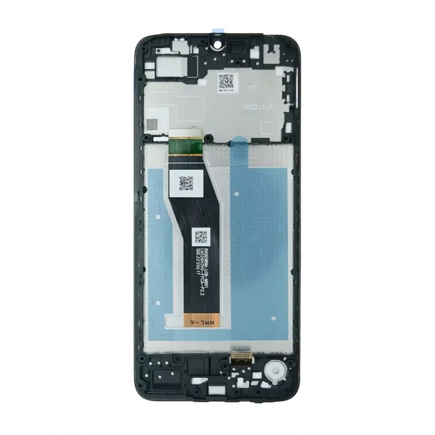 Дисплей (LCD) для Motorola Moto E13 XT2345 с тачскрином и рамкой black (TFT) High Quality