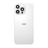 Задняя крышка для Apple iPhone 15 Pro с рамкой и стеклом камеры White Titanium Original Quality