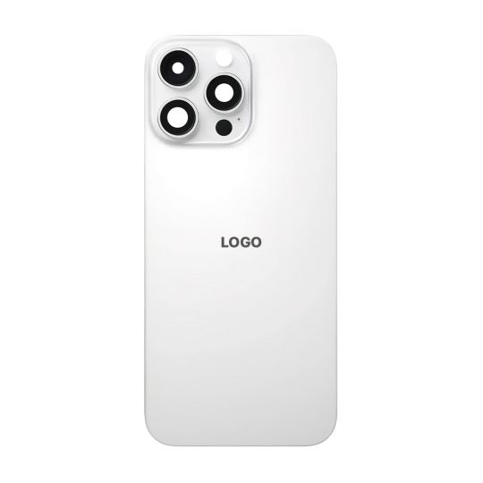 Задня кришка для Apple iPhone 16 Pro з рамкою і склом камери White Titanium Original Quality - купити за 1 231.54 грн у Києві, Україні