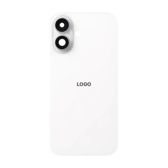 Задня кришка для Apple iPhone 16 з рамкою і склом камери White Original Quality - купити за 646.78 грн у Києві, Україні