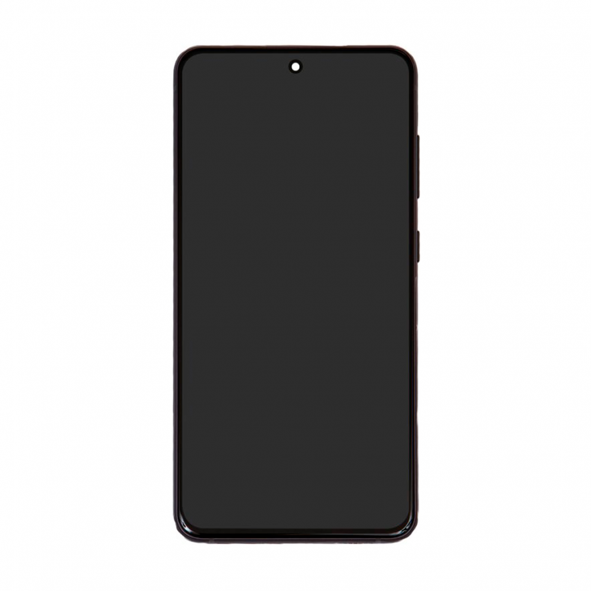 Дисплей (LCD) для Samsung Galaxy S21 FE/G990 (2022) з тачскріном і рамкою grey Service Original (PN:GH82-26414A)