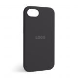 Чехол Full Silicone Case для Apple iPhone 16e dark grey (15)