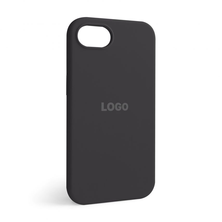 Чехол Full Silicone Case для Apple iPhone 16e dark grey (15)