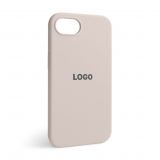 Чехол Full Silicone Case для Apple iPhone 16e grey pink (73)