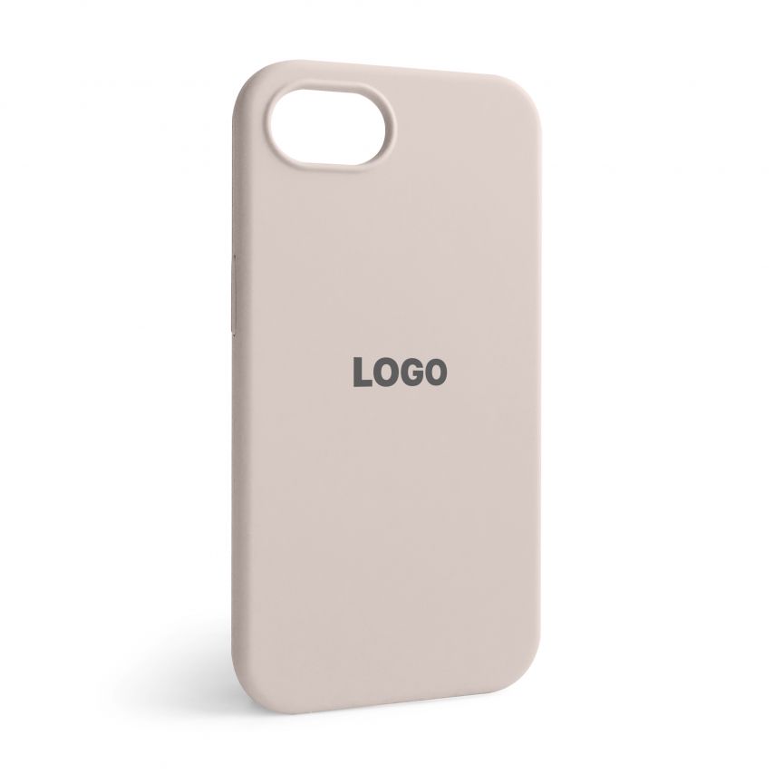 Чехол Full Silicone Case для Apple iPhone 16e grey pink (73)