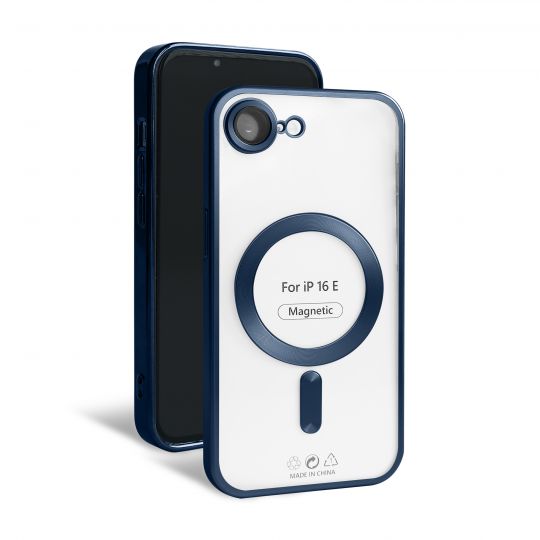 Чохол із функцією MagSafe для Apple iPhone 16e dark blue (07) матовий - купити за 224.50 грн у Києві, Україні