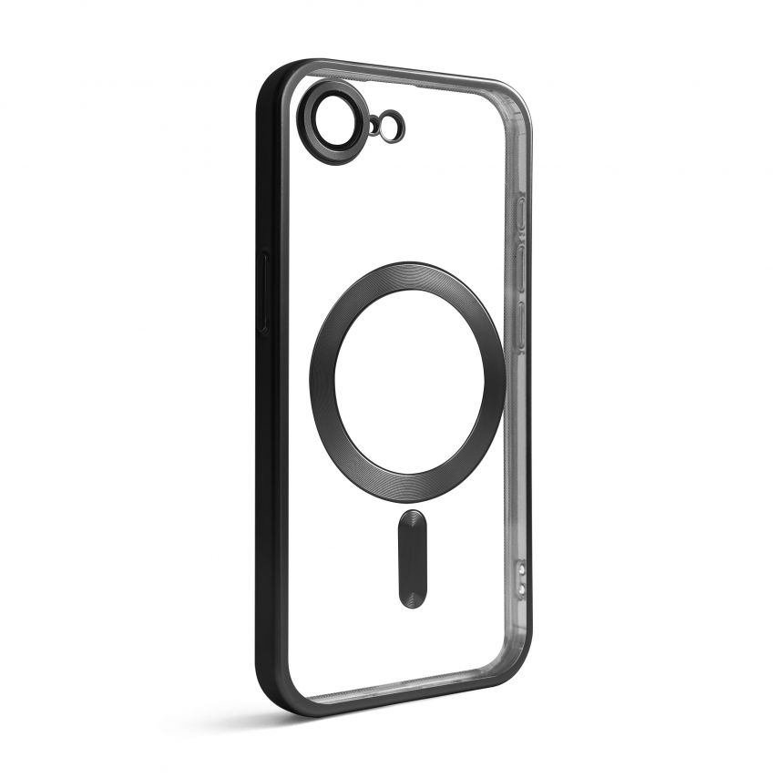 Чехол с функцией MagSafe для Apple iPhone 16e black (09) матовый