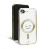 Чехол с функцией MagSafe для Apple iPhone 16e gold (03) матовый
