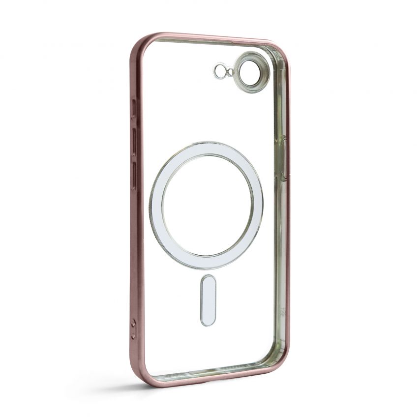 Чехол с функцией MagSafe для Apple iPhone 16e pink (06) матовый