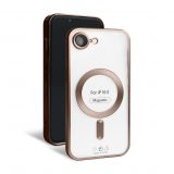 Чехол с функцией MagSafe для Apple iPhone 16e brown (13) матовый
