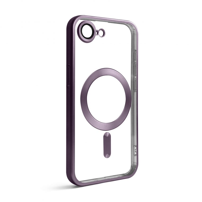 Чехол с функцией MagSafe для Apple iPhone 16e violet (02) матовый