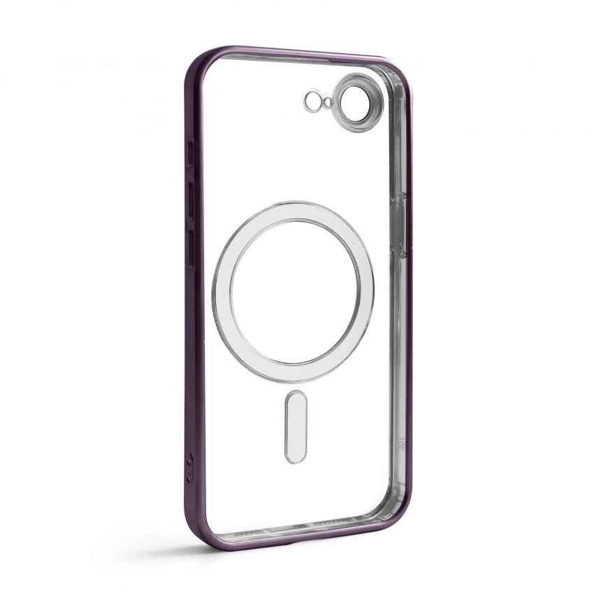 Чехол с функцией MagSafe для Apple iPhone 16e violet (02) матовый