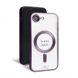 Чехол с функцией MagSafe для Apple iPhone 16e violet (02) матовый
