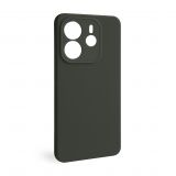 Чехол Full Silicone Case для Xiaomi Redmi Note 14 4G Global dark olive (41) (без логотипа)
