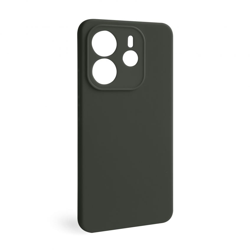 Чехол Full Silicone Case для Xiaomi Redmi Note 14 4G Global dark olive (41) (без логотипа)