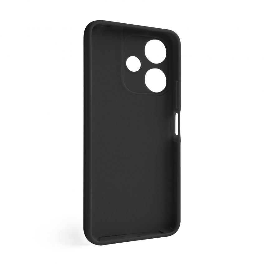 Чохол Full Silicone Case для Xiaomi Redmi 13 black (18) (без логотипу)