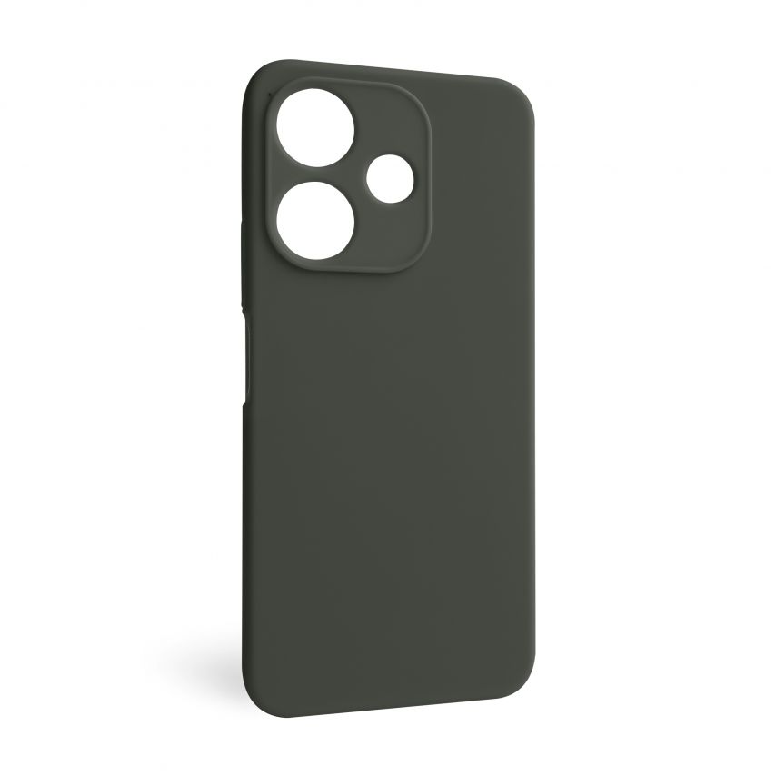 Чехол Full Silicone Case для Xiaomi Redmi 13 dark olive (41) (без логотипа)