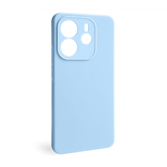 Чехол Full Silicone Case для Xiaomi Redmi Note 14 4G Global light blue (05) (без логотипа) - купить за 310.10 грн в Киеве, Украине