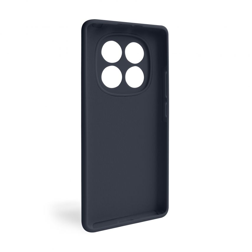 Чехол Full Silicone Case для Xiaomi Redmi Note 14 Pro dark blue (08) (без логотипа)