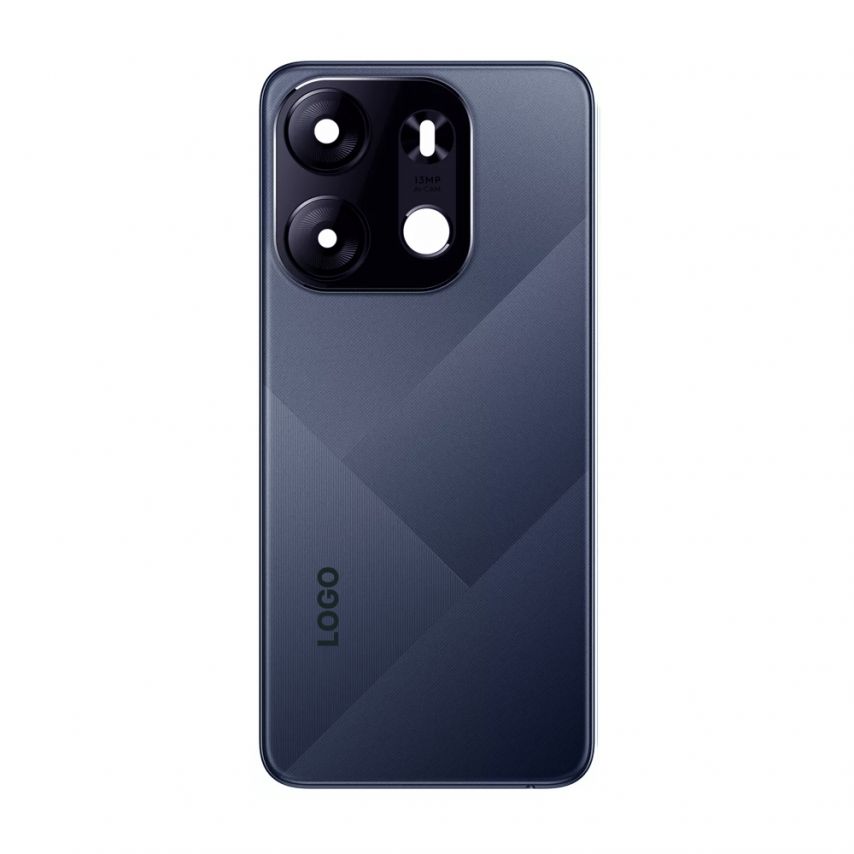 Задняя крышка для Tecno Spark Go 2023 4G (BF7n) со стеклом камеры dark blue High Quality