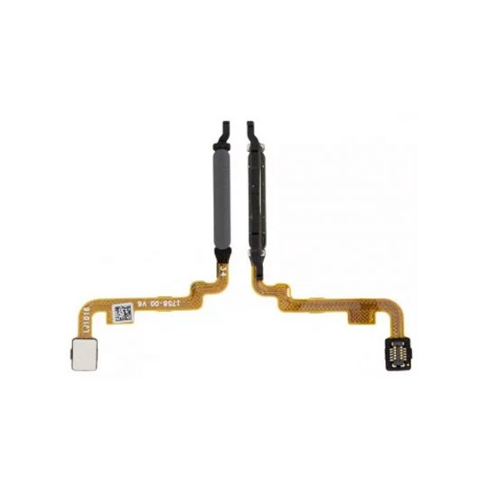 Шлейф для Xiaomi Redmi Note 10 4G, Redmi Note 10S, Poco M5S со сканером отпечатка пальца black High Quality - купить за 252.51 грн в Киеве, Украине