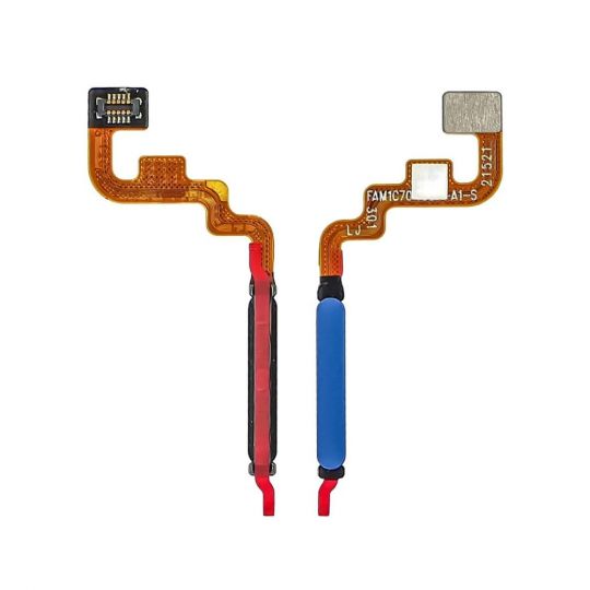 Шлейф для Xiaomi Redmi Note 11 5G, Poco M4 Pro 5G со сканером отпечатка пальца blue High Quality - купить за 265.80 грн в Киеве, Украине