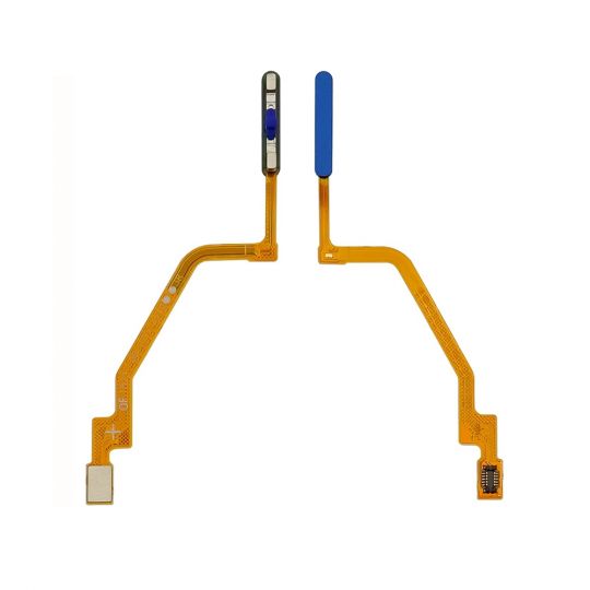 Шлейф для Xiaomi Poco X3, Poco X3 Pro, Poco X3 NFC зі сканером відбитка пальця blue High Quality - купити за 252.51 грн у Києві, Україні