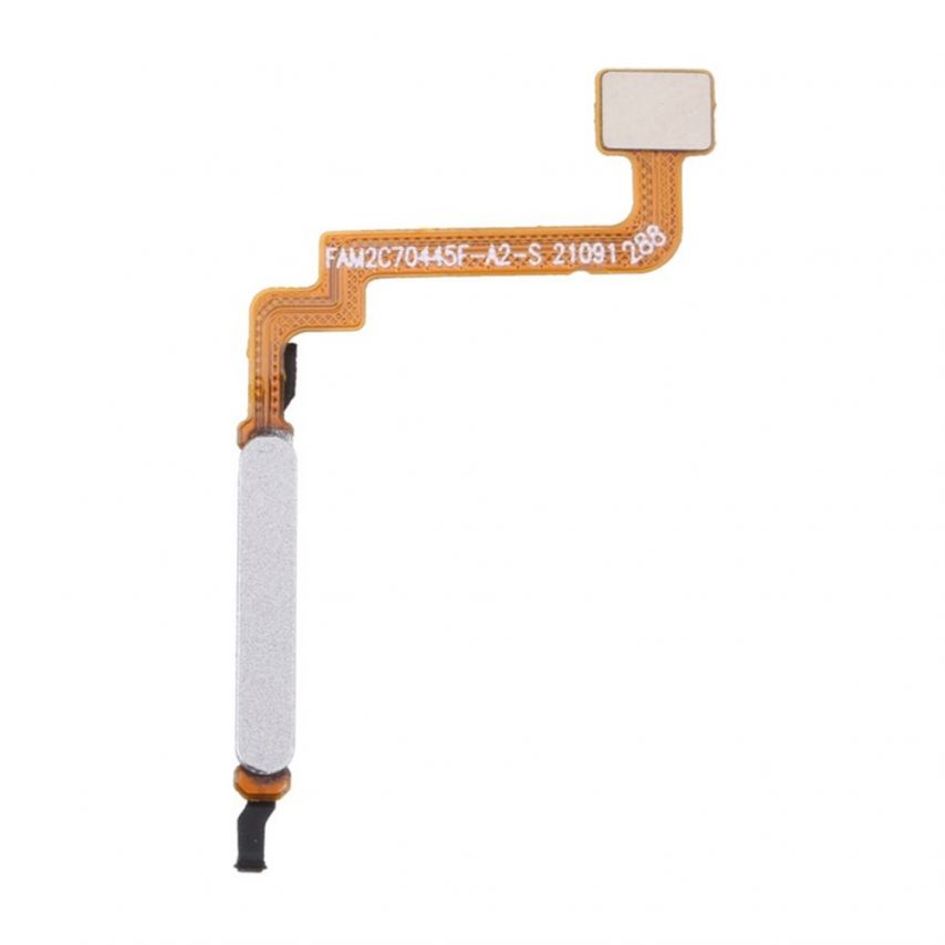 Шлейф для Xiaomi Redmi 10, Redmi 10 Prime, Redmi 10 (2022) зі сканером відбитка пальця white High Quality