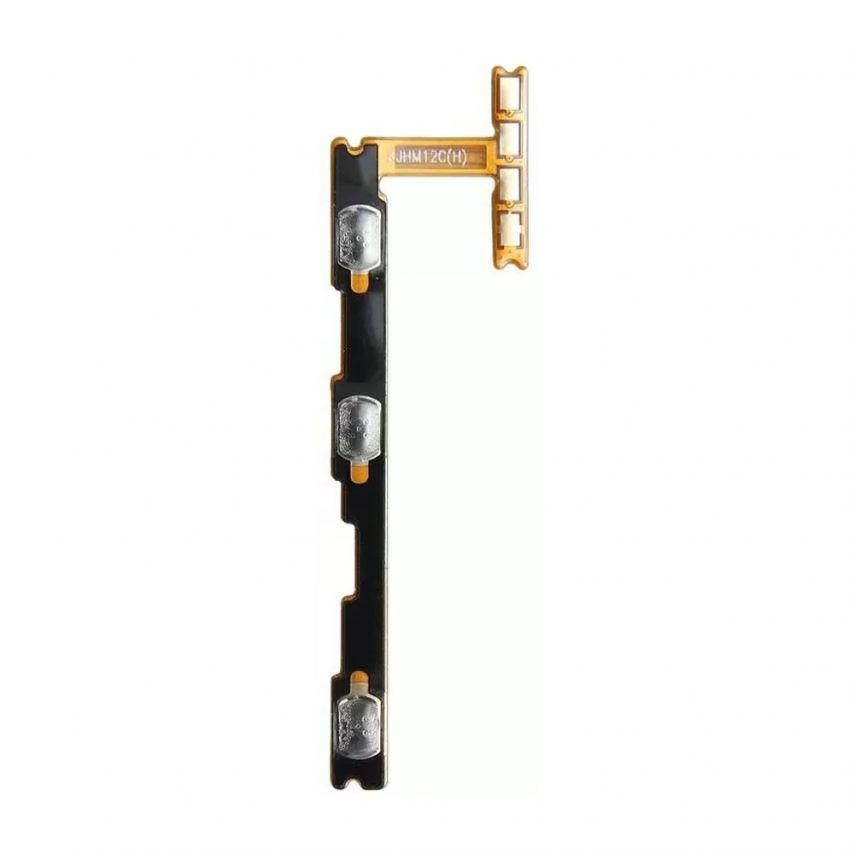 Шлейф для Xiaomi Redmi 12C с кнопкой включения и регулировки громкости High Quality