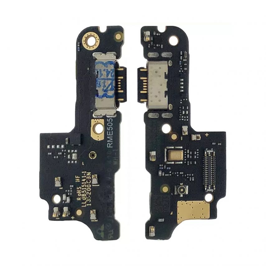 Шлейф (нижня плата) для Xiaomi Redmi 14C, Poco C75 з роз'ємом зарядки і мікрофоном High Quality