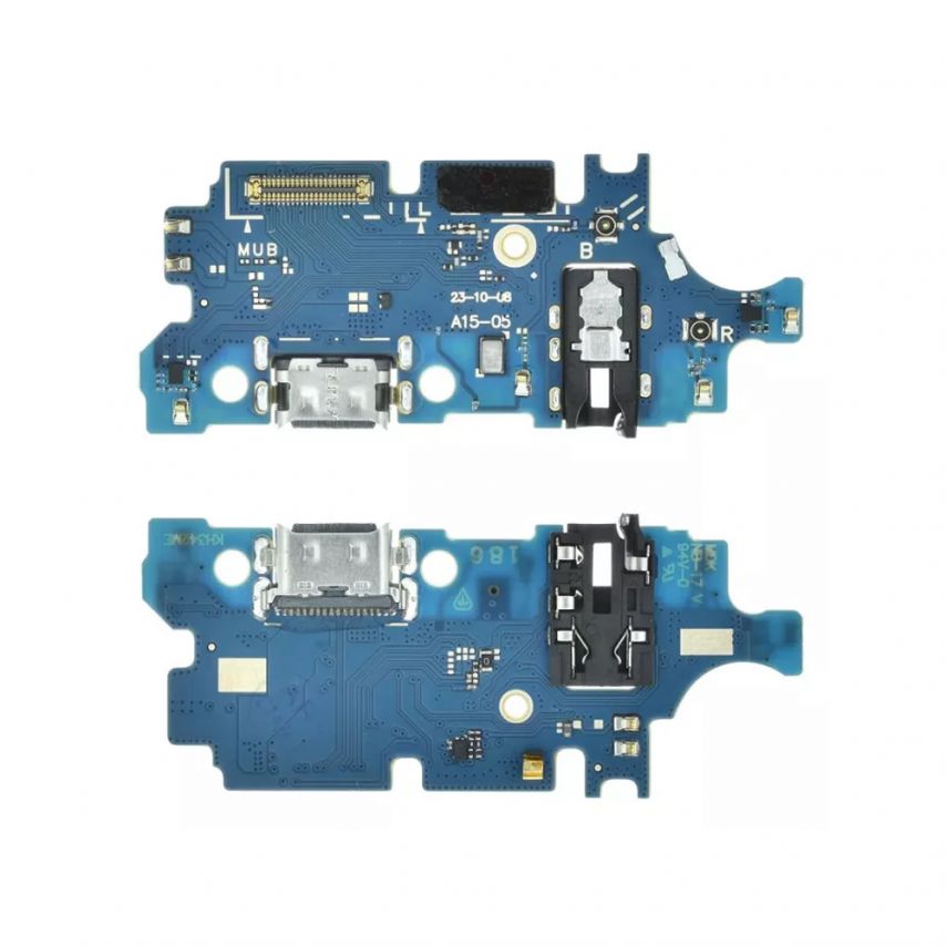 Шлейф (нижня плата) для Samsung Galaxy A15 5G/A156 (2023) з роз'ємом зарядки і мікрофоном High Quality