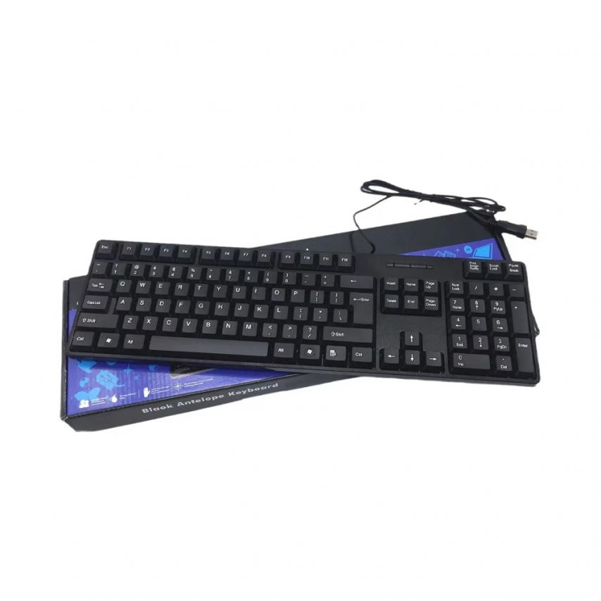 Клавіатура TJ-818 дротова black