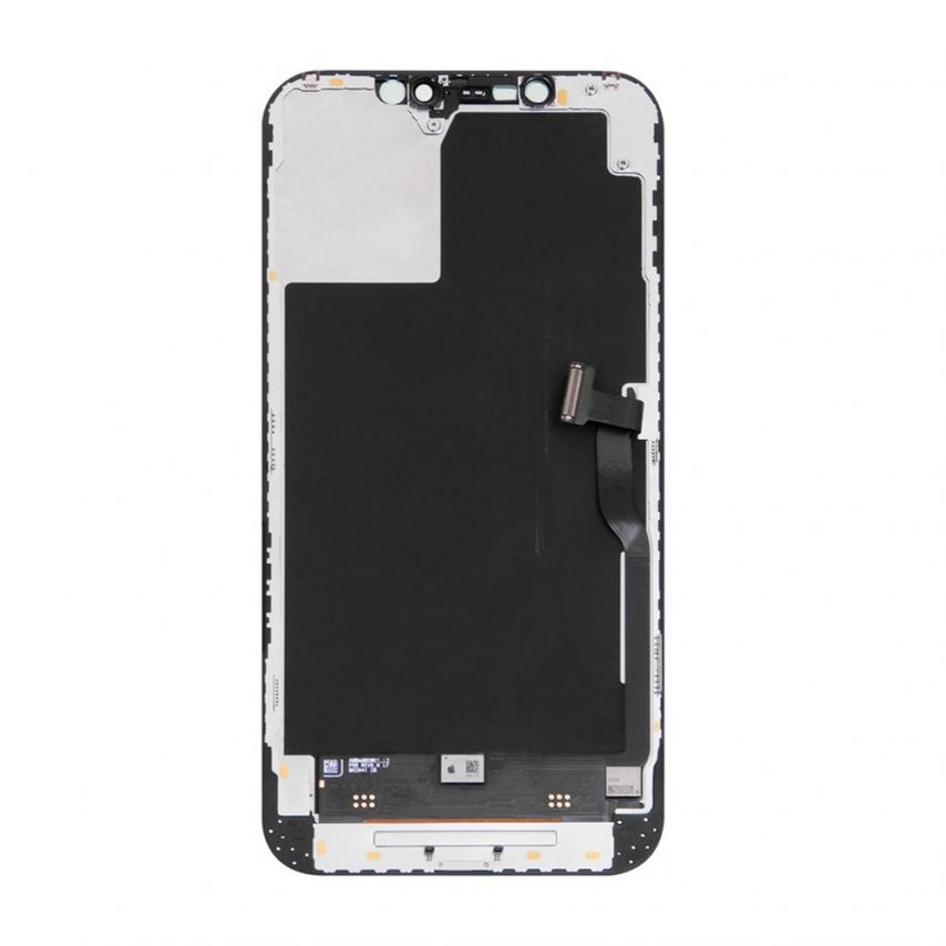 Дисплей (LCD) для Apple iPhone 12 Pro Max з тачскріном black (Soft Oled GX, з мікросхемою) Original Quality