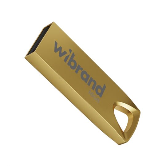 Флеш-пам'ять USB Wibrand Taipan 16GB USB 2.0 gold