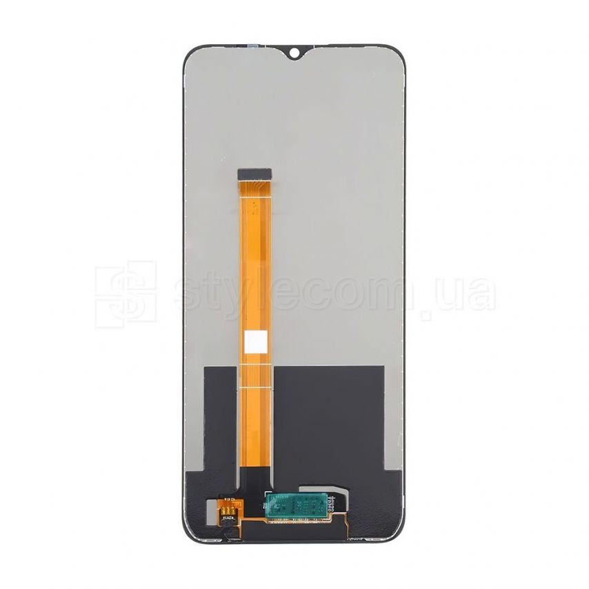 Дисплей (LCD) для Realme C21Y, C25Y ver.SKI651-C99 V0.1 з тачскріном black (IPS) High Quality (УЦІНКА! Скол скла знизу)