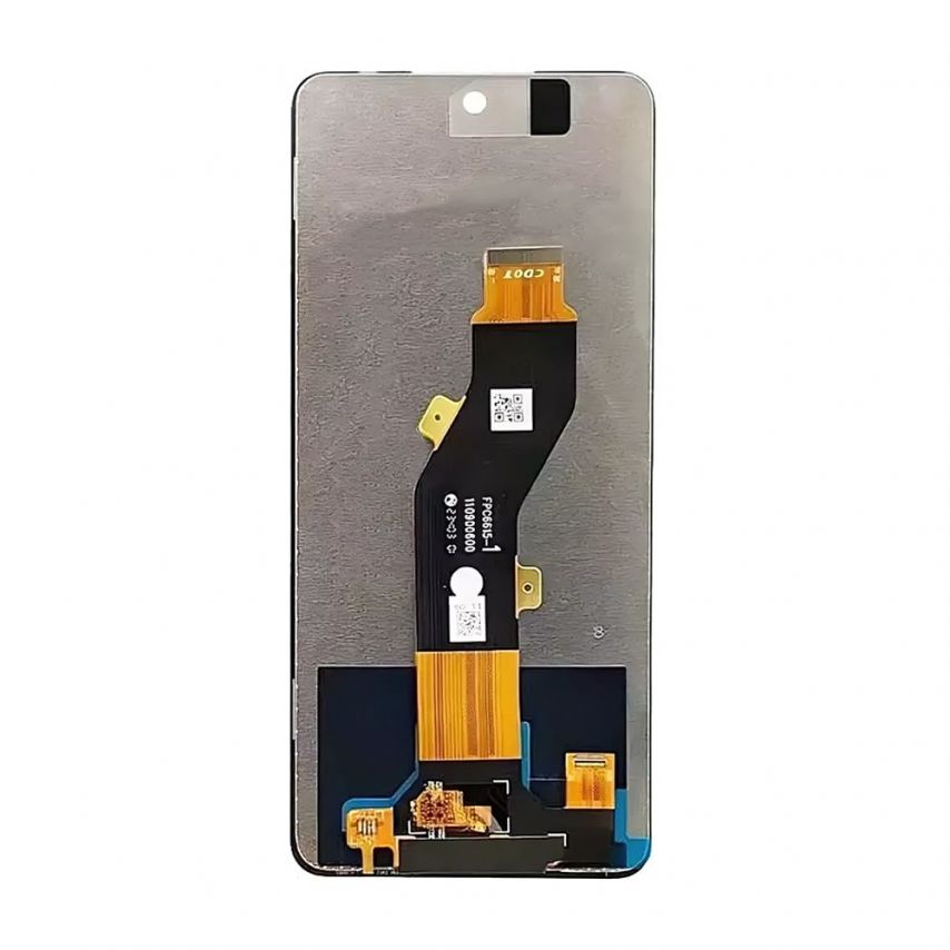 Дисплей (LCD) для Tecno Spark 20 (KJ5), 20C (BG7n), Go 2024 (BG6), Infinix Smart 8 (X6525) з тачскріном black (IPS) Original Quality (УЦІНКА! Відшарування знизу)
