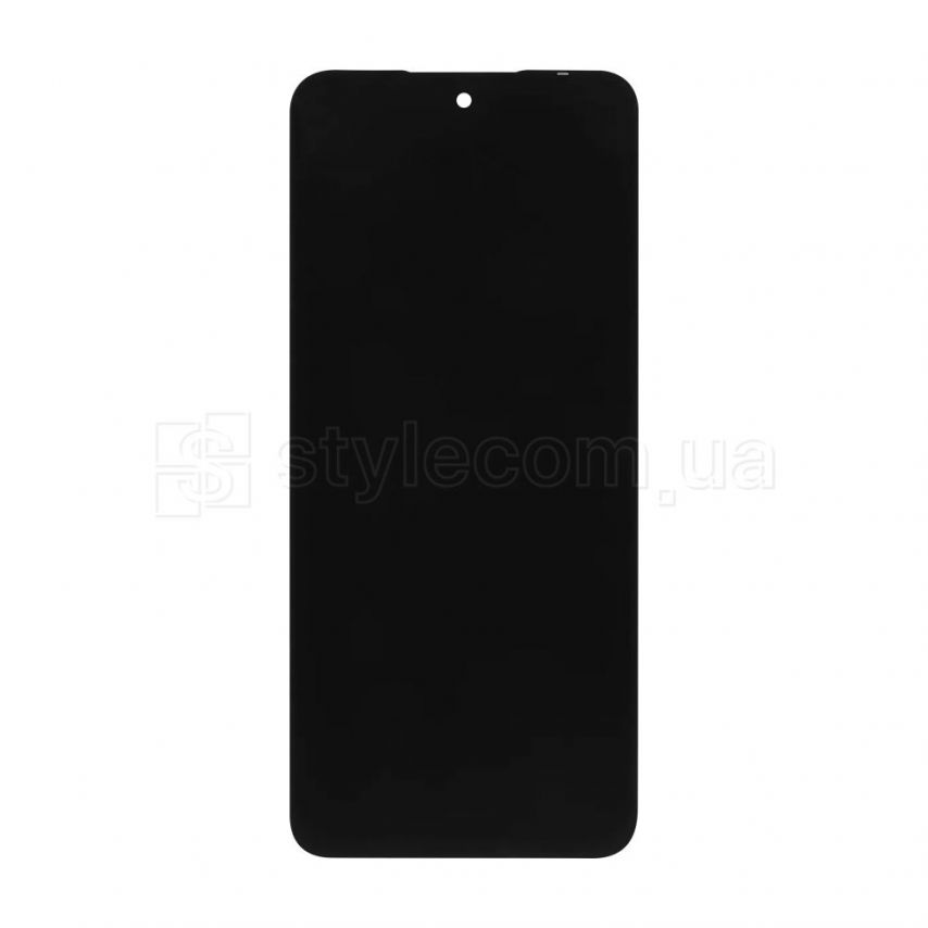Дисплей (LCD) для Xiaomi Redmi 12 4G/5G, Redmi 13 4G/5G, Redmi Note 12R, Redmi Note 13R, Poco M6 4G, Poco M6 Pro 5G з тачскріном black (IPS) High Quality (УЦІНКА! Скол скла знизу)