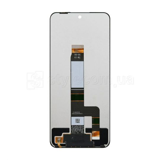 Дисплей (LCD) для Xiaomi Redmi 12 4G/5G, Redmi 13 4G/5G, Redmi Note 12R, Redmi Note 13R, Poco M6 4G, Poco M6 Pro 5G з тачскріном black (IPS) High Quality (УЦІНКА! Скол скла знизу)