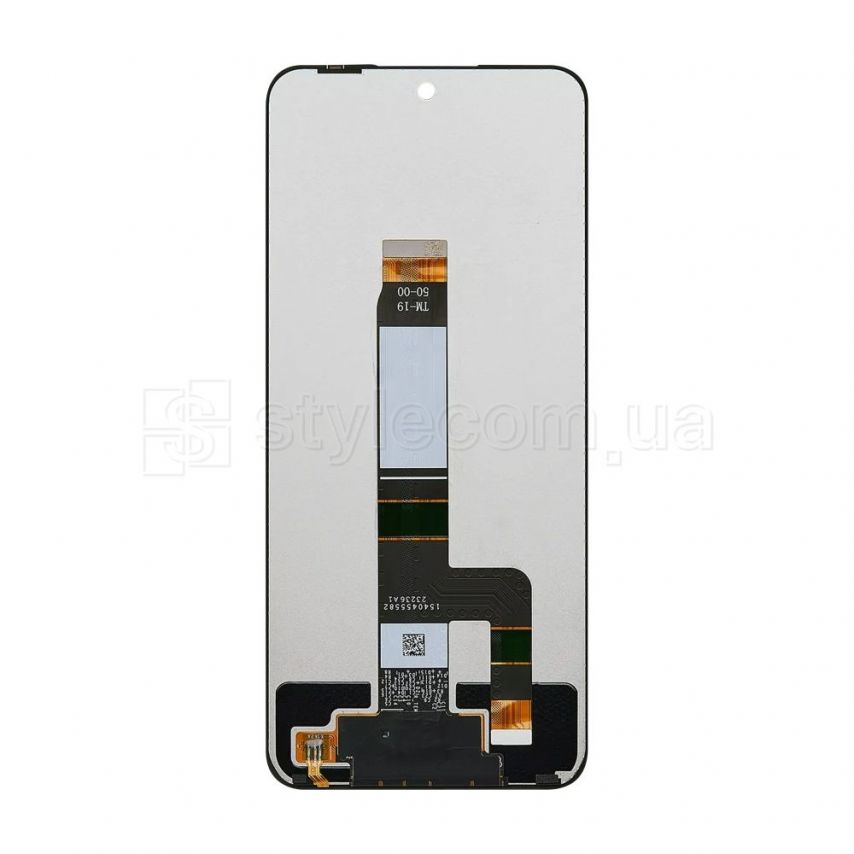 Дисплей (LCD) для Xiaomi Redmi 12 4G/5G, Redmi 13 4G/5G, Redmi Note 12R, Redmi Note 13R, Poco M6 4G, Poco M6 Pro 5G з тачскріном black (IPS) High Quality (УЦІНКА! Скол скла знизу)