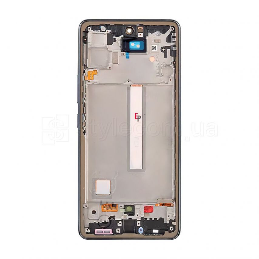 Дисплей (LCD) для Samsung Galaxy A53 5G/A536 (2022) з тачскріном та рамкою black (Oled) Original Quality (УЦІНКА! Пошкодження рамки)