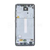 Дисплей (LCD) для Samsung Galaxy A52 4G/A525 (2021), A52 5G/A526 (2021), A52s 5G/A528 (2021) з тачскріном та рамкою black (Oled) Original Quality (УЦІНКА! Відшарування зверху)