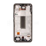 Дисплей (LCD) для Samsung Galaxy A34 5G/A346 (2023) з тачскріном та рамкою black (Oled/коротка матриця) Original Quality (УЦІНКА! Дефект фарби)