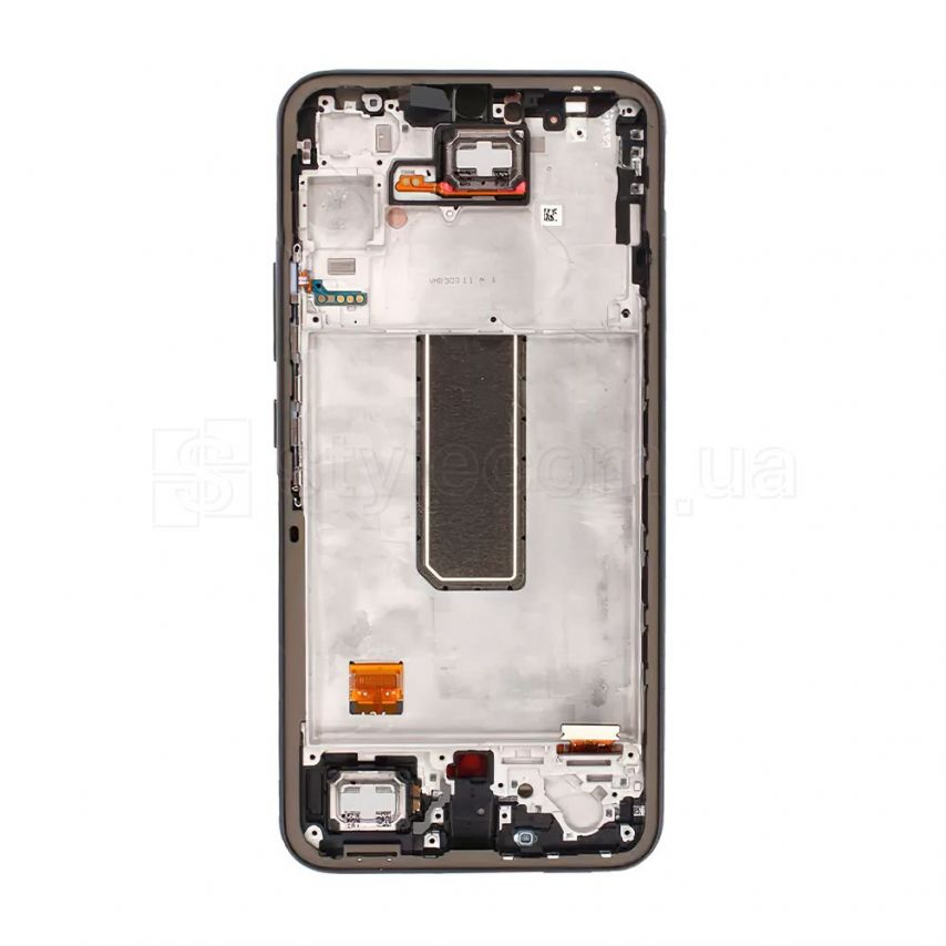 Дисплей (LCD) для Samsung Galaxy A34 5G/A346 (2023) з тачскріном та рамкою black (Oled/коротка матриця) Original Quality (УЦІНКА! Дефект фарби)