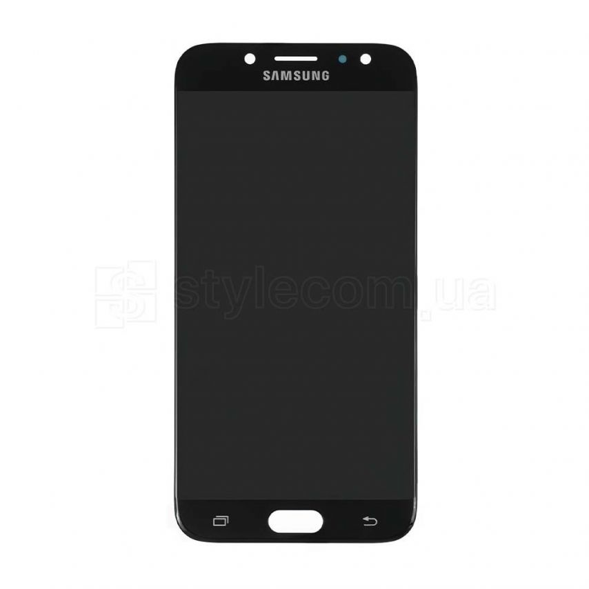 Дисплей (LCD) для Samsung Galaxy J7/J730 (2017) с тачскрином black (Oled) Original Quality (УЦЕНКА! Дефект в верхней части экрана)