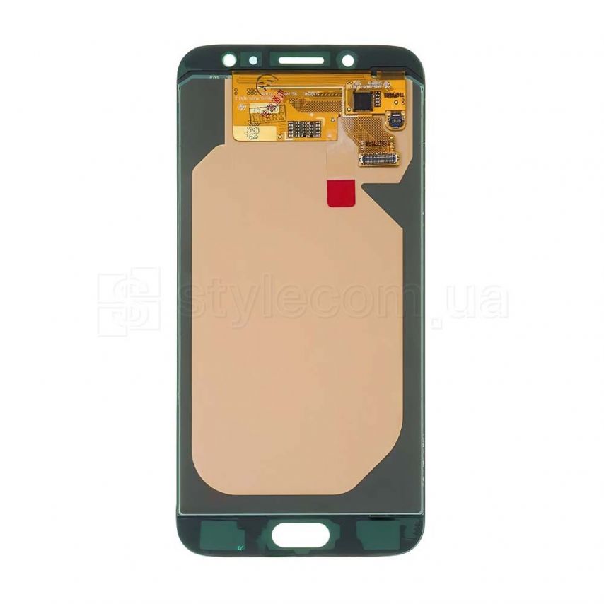Дисплей (LCD) для Samsung Galaxy J7/J730 (2017) с тачскрином black (Oled) Original Quality (УЦЕНКА! Дефект в верхней части экрана)