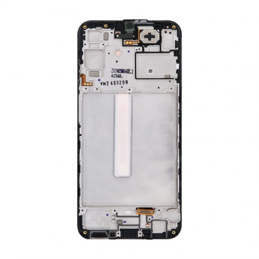 Дисплей (LCD) для Samsung Galaxy A25 5G/A256 (2023) с тачскрином и рамкой black (Oled/короткая матрица) Original Quality