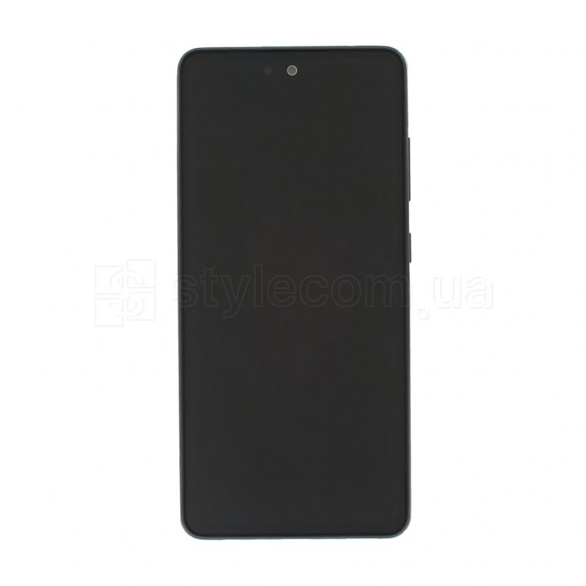 Дисплей (LCD) для Samsung Galaxy A52 4G/A525, A52 5G/A526 (2021) с тачскрином и рамкой black Service Original (PN:GH82-25229B)