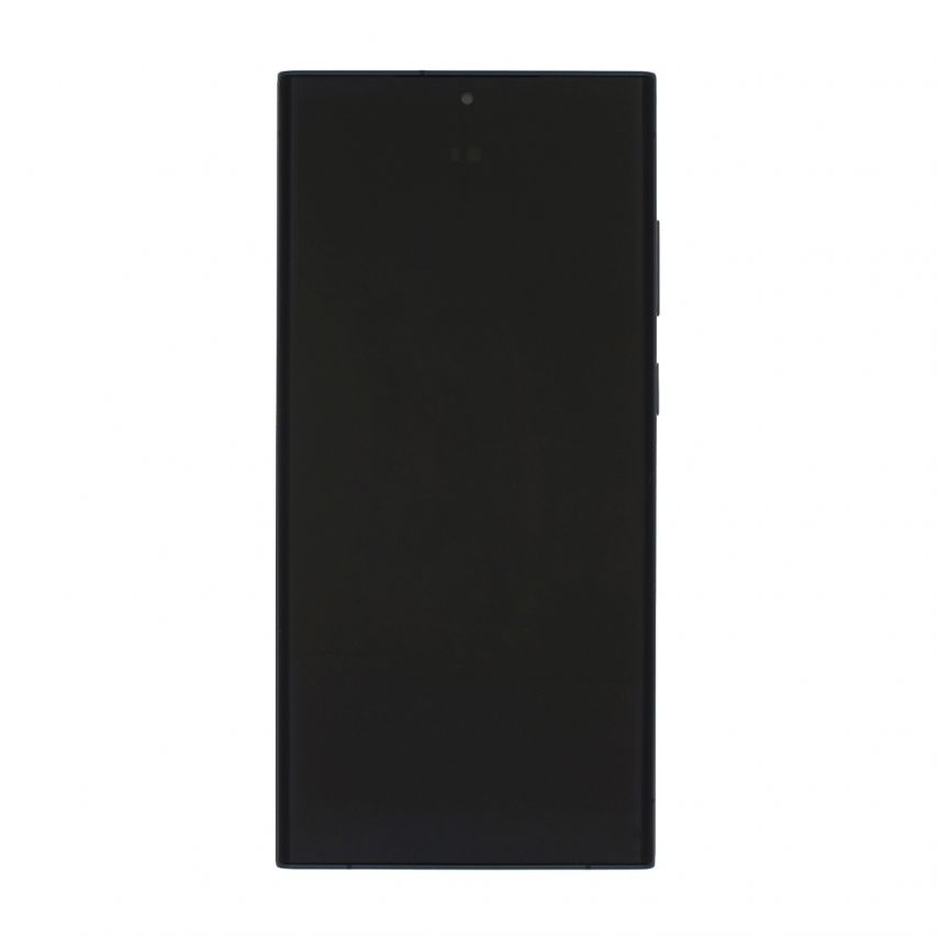 Дисплей (LCD) для Samsung Galaxy S23 Ultra/S918 (2023) з тачскріном та рамкою black Service Original (PN:GH82-30466A)